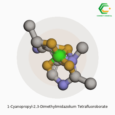 1-Cyanopropyl-2,3-Dimethylimidazolium Tetrafluoroborate