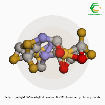 1-Hydroxyethyl-2,3-Dimethylimidazolium Bis((Trifluoromethyl)Sulfonyl)Imide